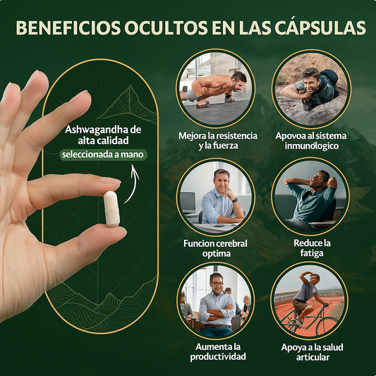 ASHWAGANDHA 5200mg con 90 Capsulas