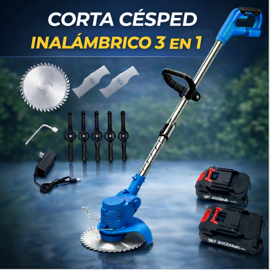DESBROZADORA ELECTRICA 3 EN 1 - Mas ligera que nunca