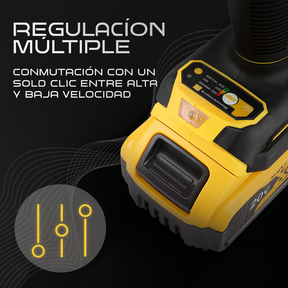 Taladro Desatornillador + 2 Baterias