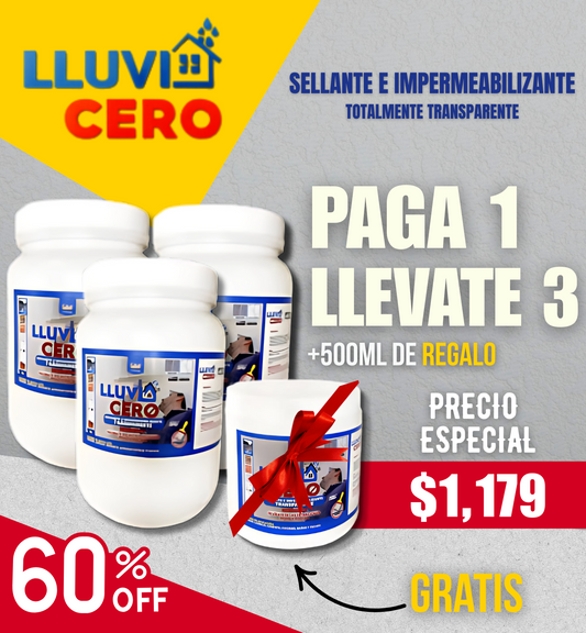 LLUVIA ACERO PLUS 3,500 ML